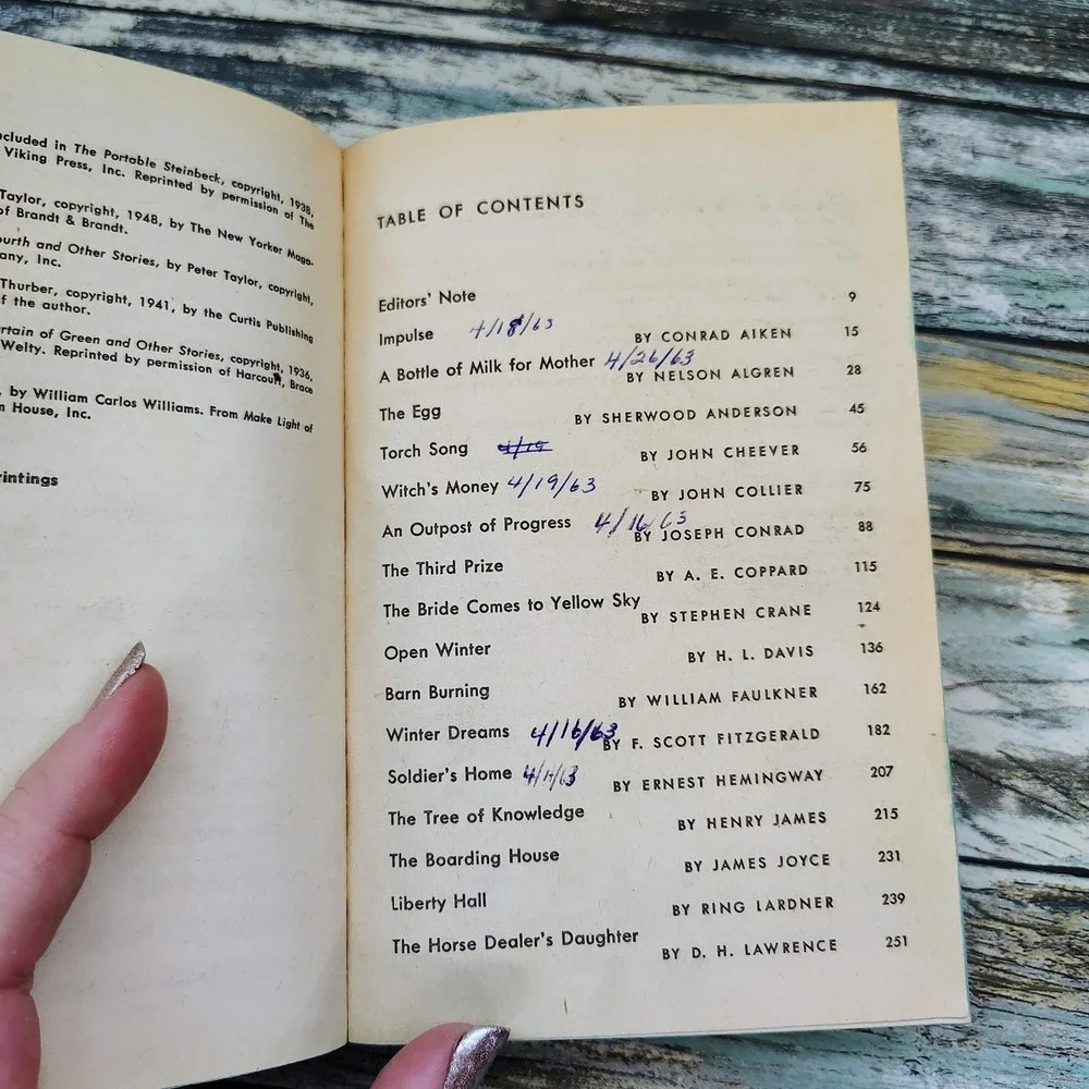 Short Story Masterpieces‎ ed. Warren and Erskine Dell Laurel Edition Vtg 1954 PB
